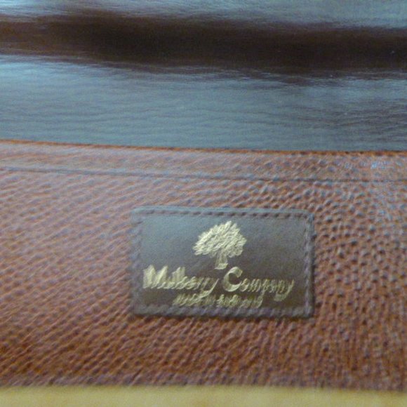 NEW MULBERRY brown Briefcase bag pebble leather - Picture 6 of 11